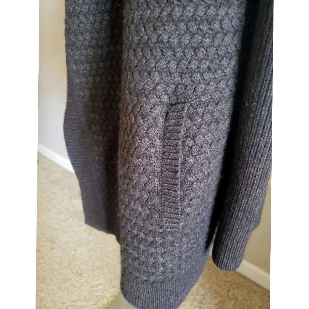 Mngorpt Olexy Cardigan Womens S Brown Cashmere Blend Warm Chunky Flowy Sweater